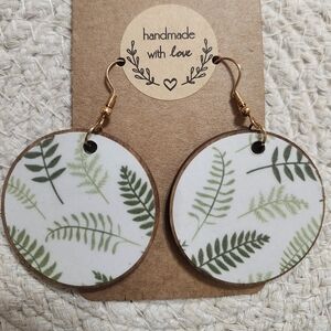 ~Handmade~ Boho Botanical Earrings